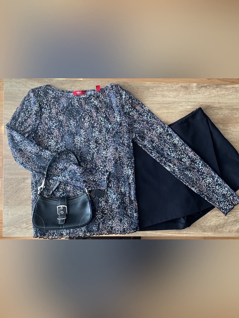 Esprit Multi colored sheer Shirt